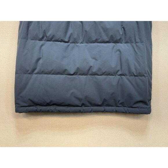 Eddie Bauer Mens Puffer Vest Size L Navy Blue Insulated Full Zip Pockets Quilted - Picture 9 of 10